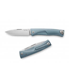 Kapesní nůž Lionsteel THRILL TL BL čepel ocel M390,titanová rukojeť