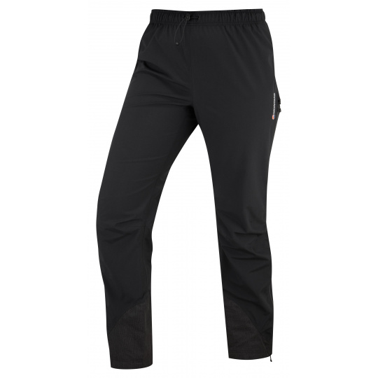 Montane FEM PAC PLUS XT PANTS-REG LEG-BLACK-UK8/XS dámské kalhoty černé