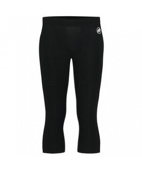 Legíny 3/4 Mammut Tree Wool Thermal FL 3/4 Tights Men black 0001 Legíny 3/4 Mammut Tree Wool Thermal FL 3/4 Tights Men black 0001
