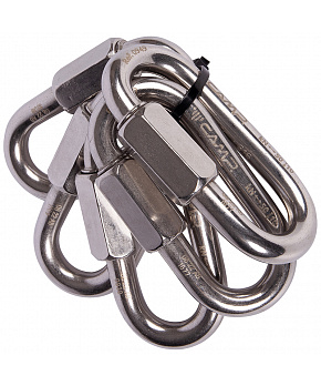 Camp Set 5 Oval Quick Link Stainless 10 mm Camp Set 5 Oval Quick Link Stainless 10 mm