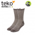 Teko 9904 MERINO.XC Midweight Hiking brown turistické ponožky