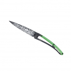Deejo 1GB112 Street collection, black 37g, green, Peace
