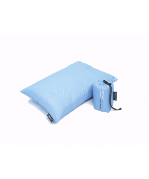 Cocoon péřový polštář Down Travel Pillow S light blue