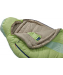 Thermarest BOOST 650 32F/0C Regular Meadow Green péřový spacák žlutozelený