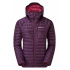 Montane FEM FEATHERLITE DOWN JKT-SASKATOON BERRY-36 dámská bunda vínová