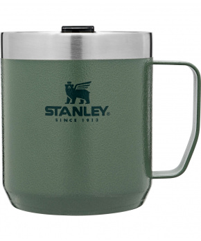 STANLEY Termohrnek The Stay-Hot Camp mug 350 ml/12oz Hammertone Green