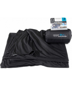 Cocoon cestovní deka Coolmax black
