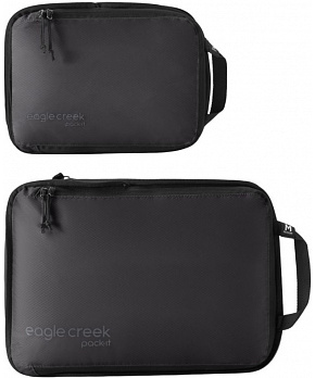 Eagle Creek kompresní obaly Pack-It Isolate Compression Cube Set S/M black