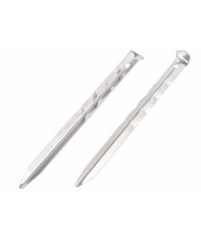 Easy Camp stanové kolíky U-steel Peg Ripple 24cm 10ks