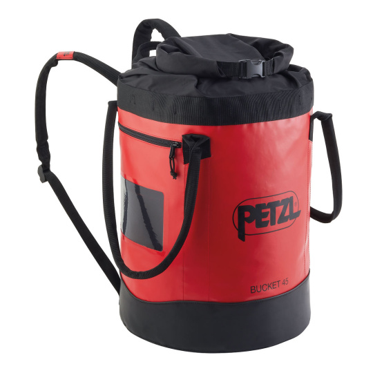 Petzl BUCKET vak na lano 45 L červený