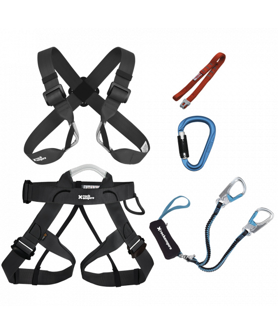 Ferratový set Rock Empire Ferrata Twist Connect