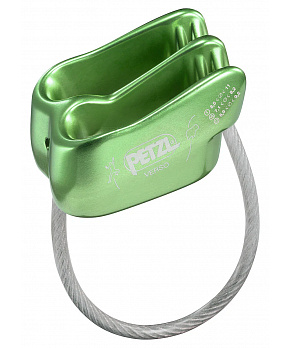 Petzl Jistící a slaňovací brzda Petzl Verso barva Zelená Petzl Jistící a slaňovací brzda Petzl Verso barva Zelená