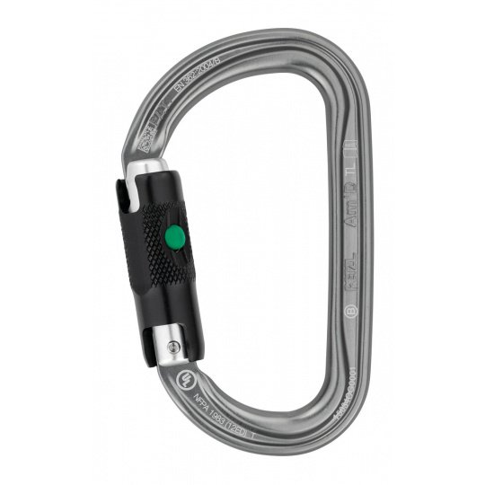 Petzl AMD BALL LOCK karabina s automatickou pojistkou