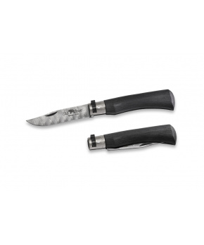 Kapesní nůž Antonini OldBear 9305/21_MNK OBB Damascus damašková čepel, rukojeť topolové dřevo