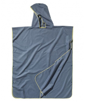 Cocoon ručníkové pončo Beach Towel Ultralight anchor grey