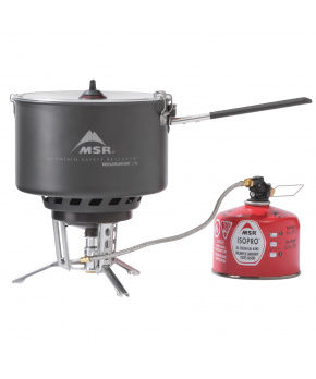 MSR WINDBURNER GROUP STOVE SYSTEM plynový vařič a 2,5 l hrnec MSR WINDBURNER GROUP STOVE SYSTEM plynový vařič a 2,5 l hrnec
