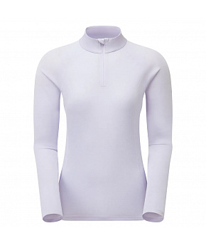 Montane Dámské tričko s dlouhým rukávem Montane Womens Dart Zip Neck barva Lilac Haze velikost UK14/L Montane Dámské tričko s dlouhým rukávem Montane Womens Dart Zip Neck barva Lilac Haze velikost UK14/L