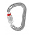 Petzl ROCHA SCREW LOCK LIGHT GRAY šroubovací karabina šedá