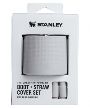 STANLEY Silikonový obal dna a kryt slámky The Quencher Boot + Straw Topper 1180 ml/40oz Ash