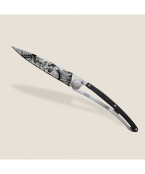 Kapesní nůž Deejo 1CB106 Tattoo 37g ebony wood Punk Kapesní nůž Deejo 1CB106 Tattoo 37g ebony wood Punk