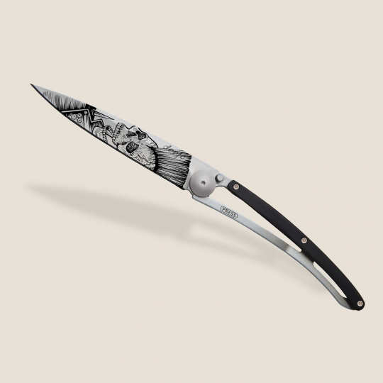 Deejo 1CB106 Tattoo 37g,ebony wood,Punk