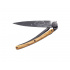 Kapesní nůž Deejo 9GB103 Tattoo Black 27g olive wood Trout