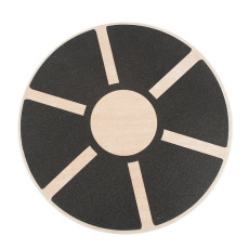 Balanční deska Yate - dřevěná, kruhová