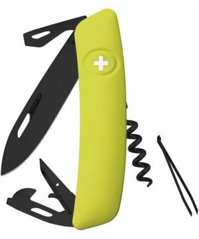 Swiza kapesní nůž D03 Allblack Standard moss