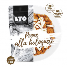 Těstoviny Bolognese Lyo Food - běžná porce
