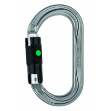 Petzl OK BALL LOCK karabina ovál s automatickou poj.