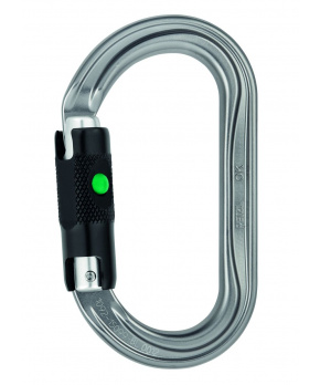 Petzl OK BALL LOCK karabina ovál s automatickou poj.