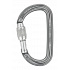Petzl Karabina Petzl Am´D Screw-Lock barva Stříbrná