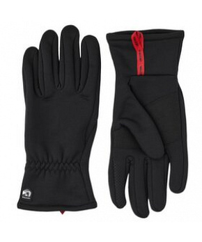 Rukavice Hestra Touch Point Fleece Liner Sr. - 5 finger Svart