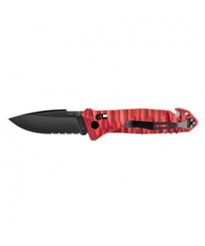 CAC ARMY KNIFE TEXTURED PA6 FV RED HANDLE CAC ARMY KNIFE TEXTURED PA6 FV RED HANDLE