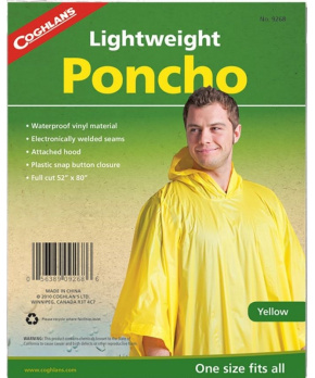 Coghlan´s pončo žluté Lightweight Poncho