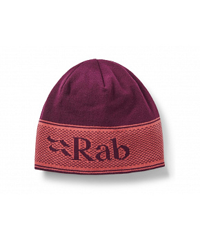 Rab Logo Band Beanie mulberry/hibiscus/MLH čepice Rab Logo Band Beanie mulberry/hibiscus/MLH čepice