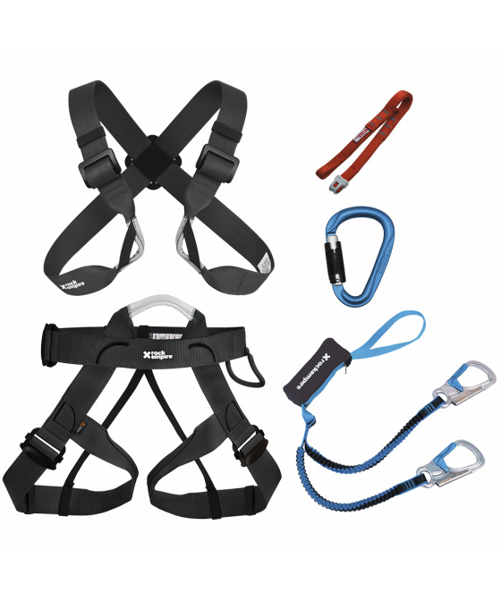 Ferratový set Rock Empire Ferrata Go Connect