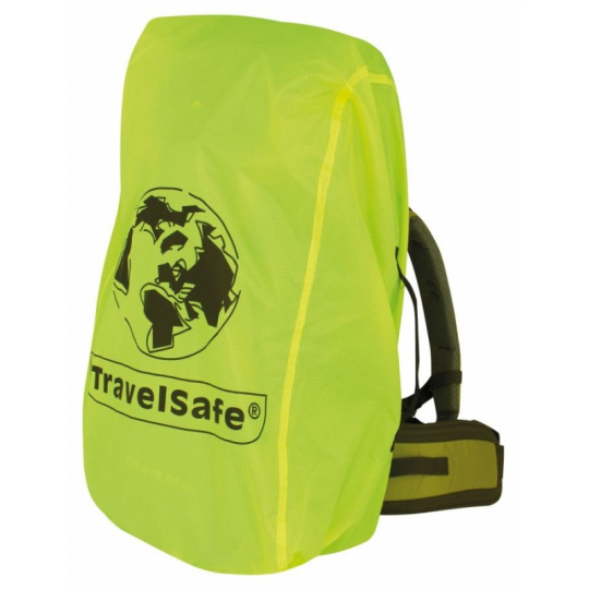 TravelSafe pláštěnka přes batoh Combipack L fluor yellow