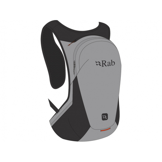 Rab Nitron 12 dark pewter/anthracite/DPA M batoh