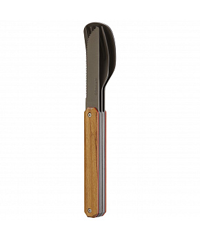 Magnetický příborový set Akinod 12h34 titan finish olivové dřevo Magnetický příborový set Akinod 12h34 titan finish olivové dřevo