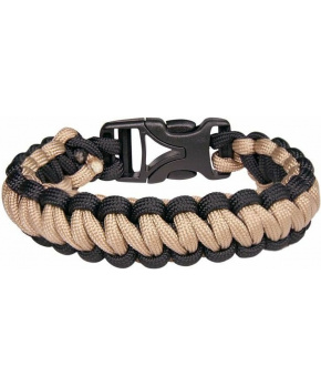 Coghlan´s náramek paracord béžový / černý