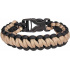 Coghlan´s náramek paracord béžový / černý