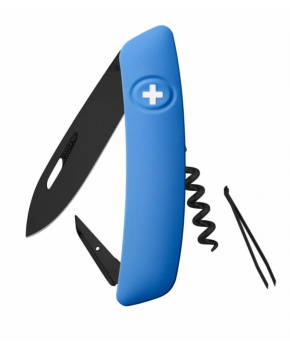 Swiza kapesní nůž D01 Allblack Standard blue