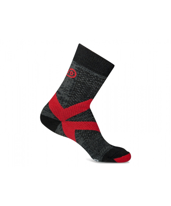 Ponožky Asolo by NanoSox NSX W Black/Red