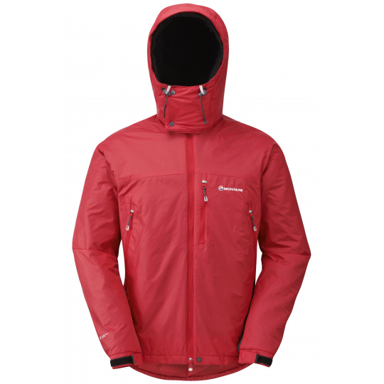 Montane EXTREME JKT-ALPINE RED-M pánská bunda červená