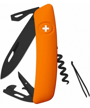 Swiza kapesní nůž D03 Allblack Standard orange