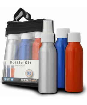 TravelSafe sada toaletních lahviček Bottle Kit