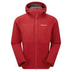 Montane WINDJAMMER XPD HOODIE-ACER RED-M pánská bunda tmavě červená Montane WINDJAMMER XPD HOODIE-ACER RED-M pánská bunda tmavě červená