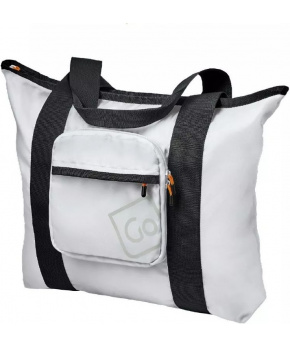Go Travel skládací taška Lightweight Foldaway Tote Bag silver