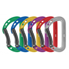 Petzl PACK OF 6 SPIRIT BENT karabin - prohlý zámek - balení 6 ks